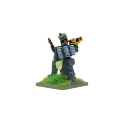 Crimean War British Rifle Brigade in forage caps command