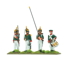 Crimean War Russian infantry in summer dress regiment