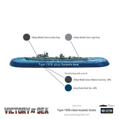 Victory at Sea - Type 1939-class torpedo boats