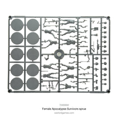Female Apocalypse Survivors bodies sprue