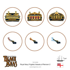 Royal Navy Frigates Named ships Pack 2