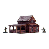 Pre-Painted WW2 Ostfront Village Workshop