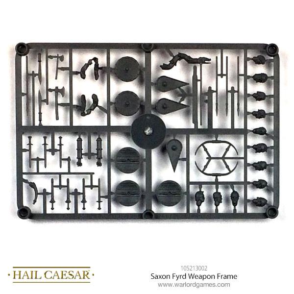 Saxon Fyrd Weapon Sprue