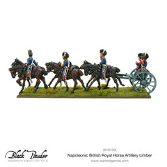 Napoleonic British Royal Horse Artillery limber