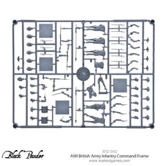 AWI British Army Infantry Command Sprue