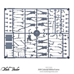 AWI Colonial Militia Sprue