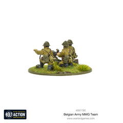 Belgian Army MMG team