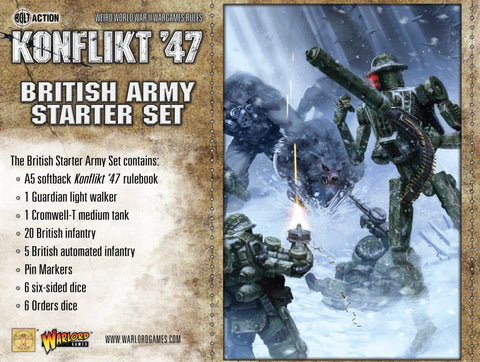 Konflikt '47 British Starter Set Konflikt '47 British Starter Set