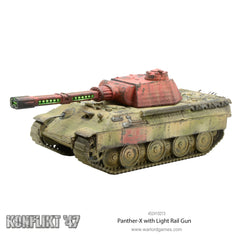 Panther-X with light rail gun