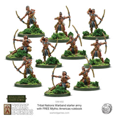 Tribal Nations Warband Starter Army with FREE Mythic Americas Rulebook