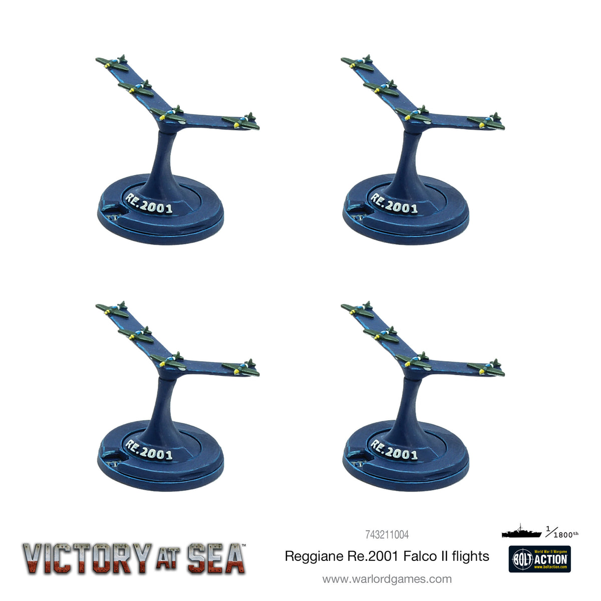 Victory at Sea: Reggiane Re.2001 Falco II flights