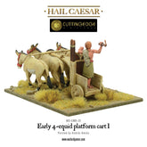 Early 4-equid platform cart I