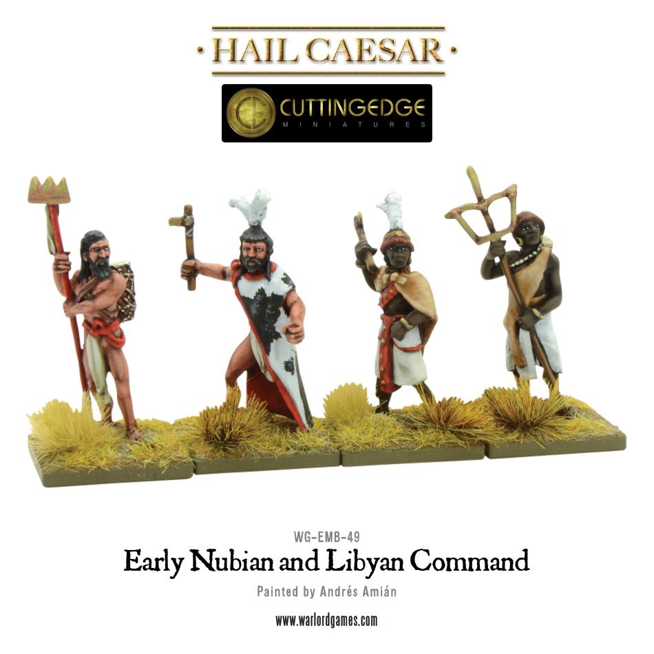 Early Nubian and Libyan command