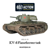 KV-8 flamethrower tank