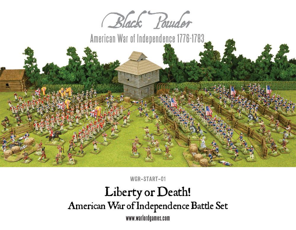 "Liberty or Death" American War of Independence Battle Set.