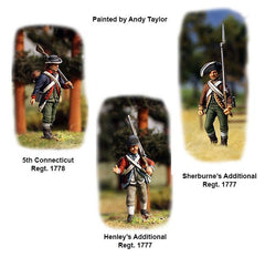 American War of Independence Continental Infantry 1776-1783
