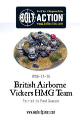 British Airborne Vickers MMG Team