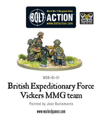 BEF Vickers MMG team