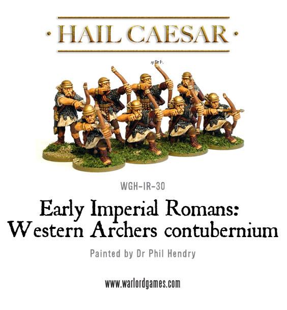 Early Imperial Romans: Western Auxiliary Archers contubernium