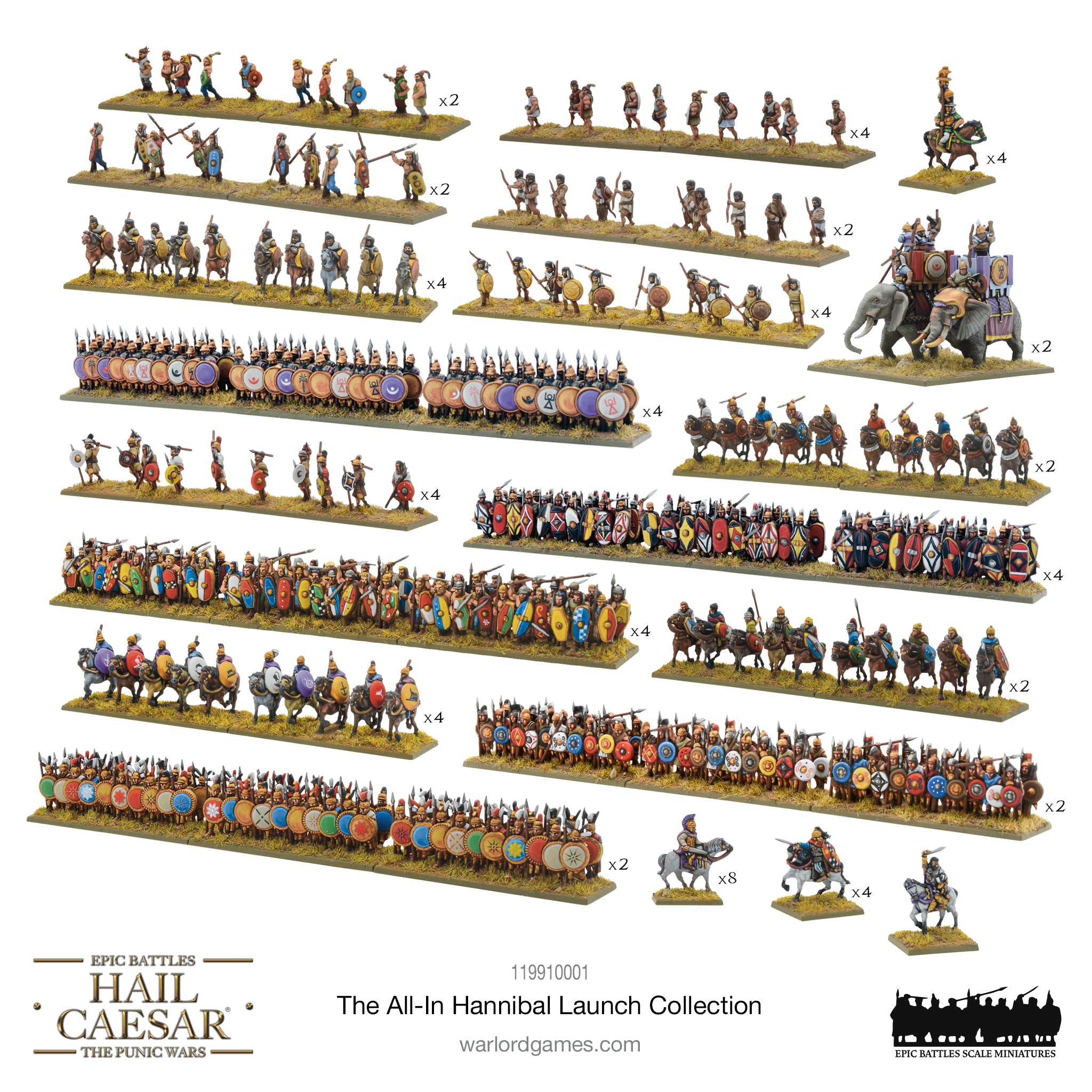 Hail Caesar Epic Battles – The All-In Hannibal Launch Collection