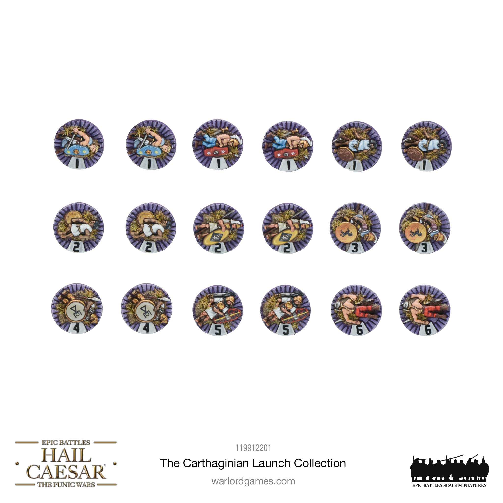 Hail Caesar Epic Battles – The Carthaginian Launch Collection