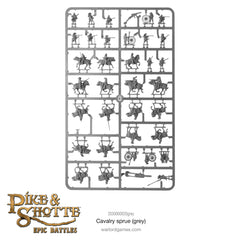 Pike & Shotte Epic Battles cavalry sprue (grey)