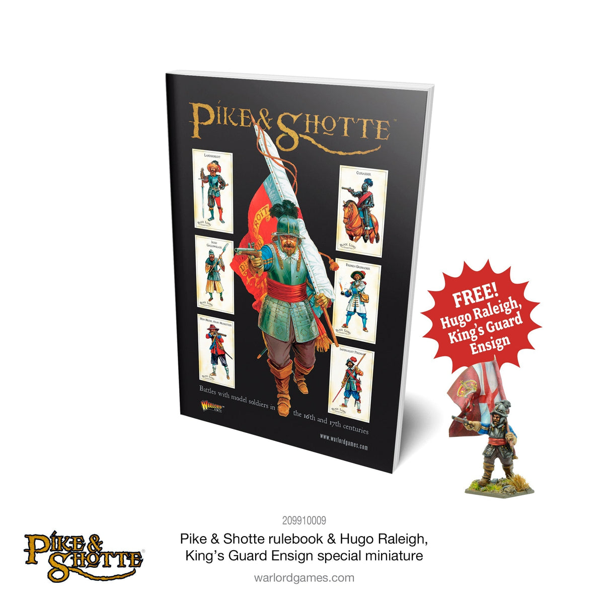 Pike & Shotte rulebook & Special Figure