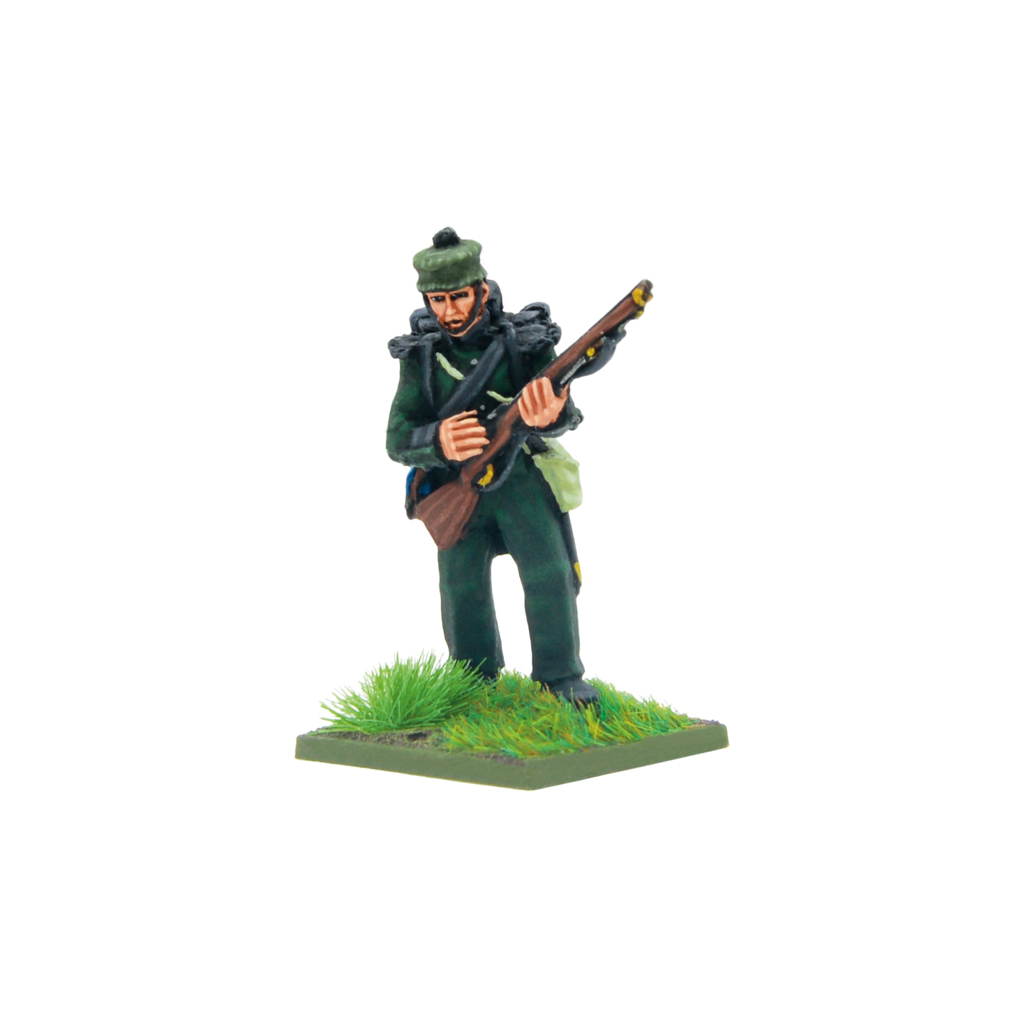 Crimean War British Rifle Brigade in forage caps