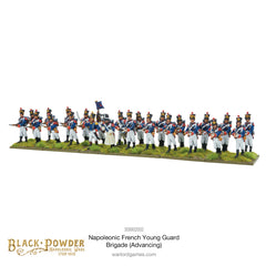 Napoleonic French Young Guard Brigade (Advancing)