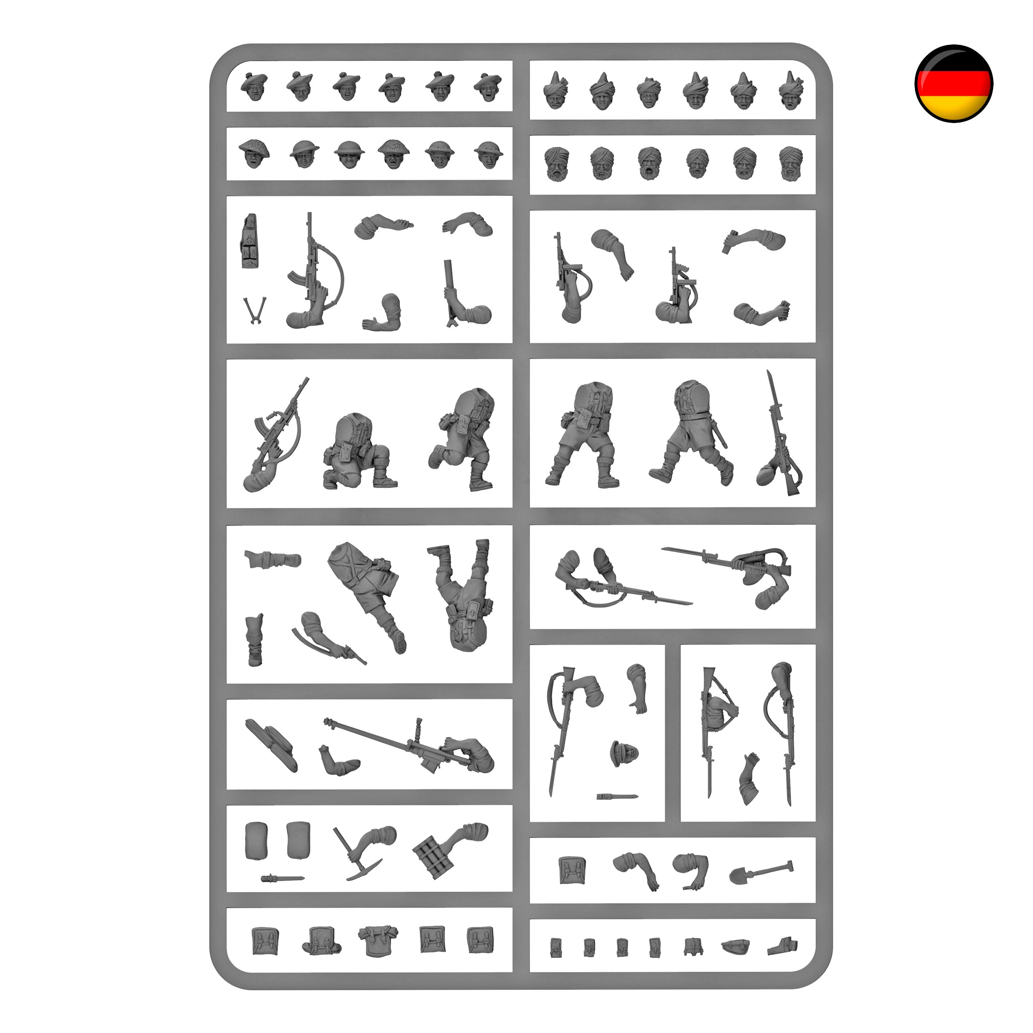 A Gentleman's War - German Language Bolt Action: Third Edition Starter Set