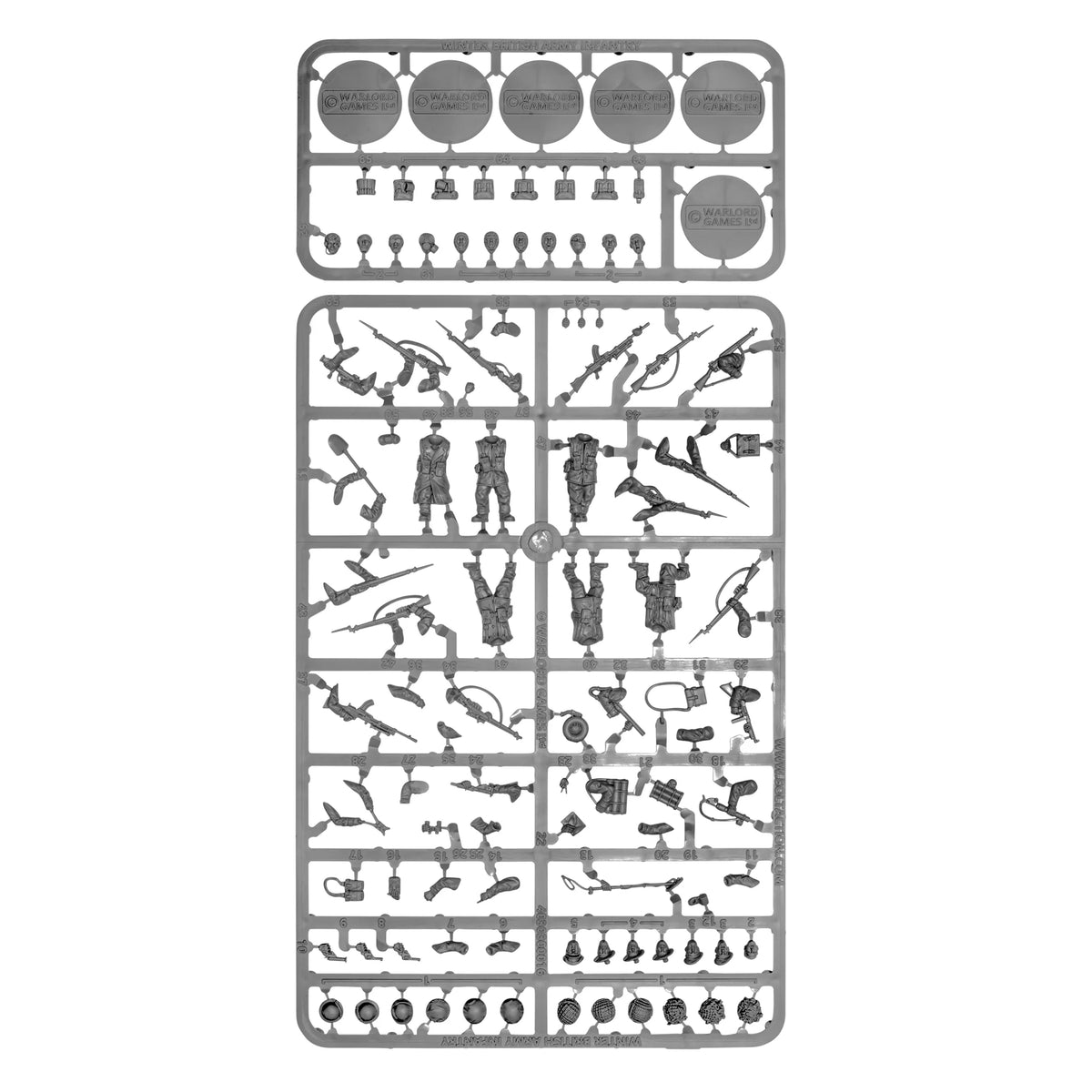 British & Canadian infantry (winter) (2025) Sprue