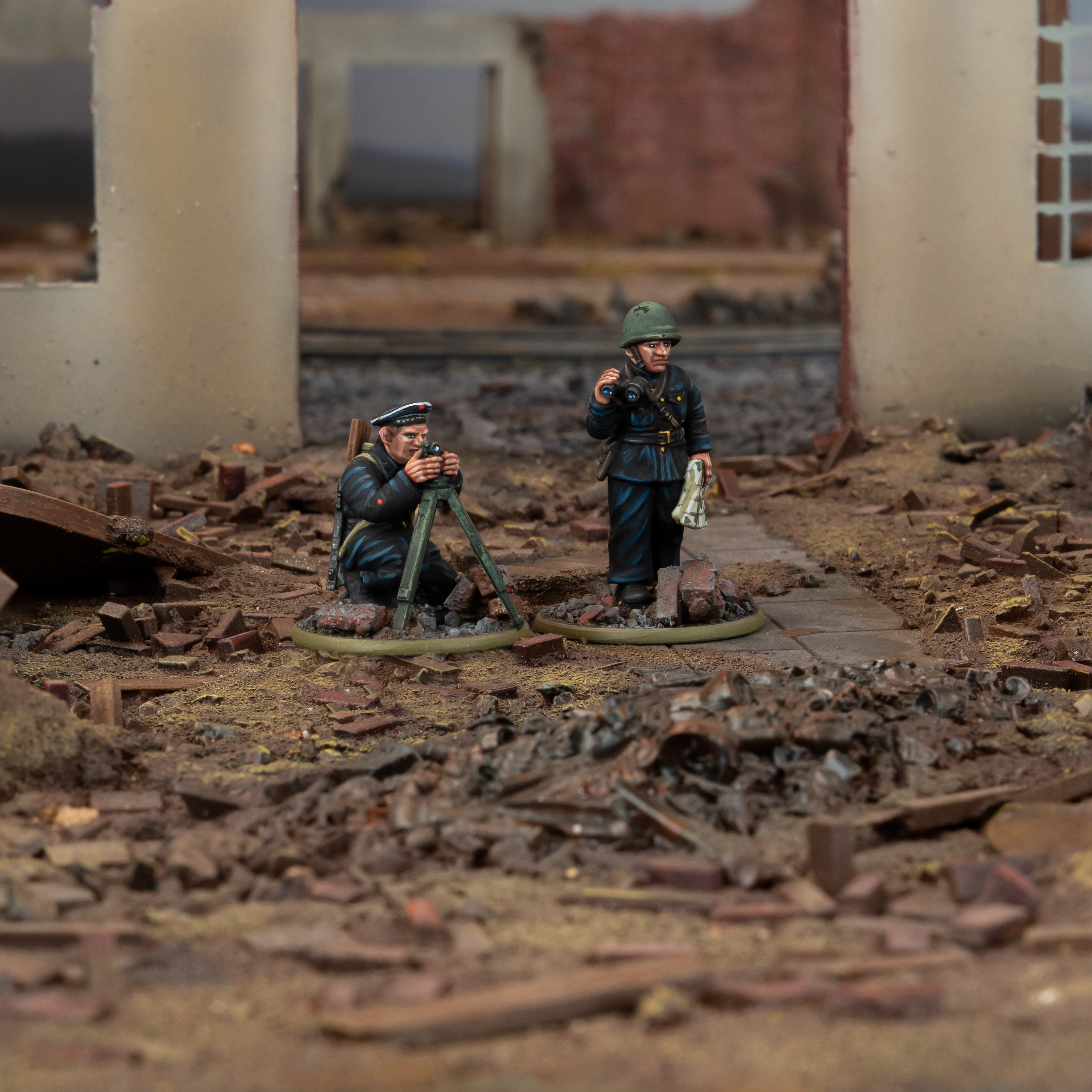 Soviet Naval Brigade Forward Observer Team