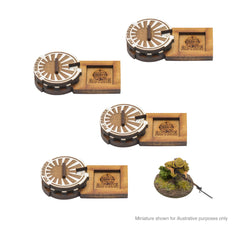 Bolt Action MDF Unit Pin Markers - Japan