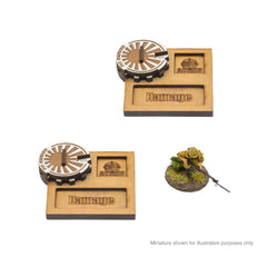 Bolt Action MDF Vehicle Pin Markers - Japan