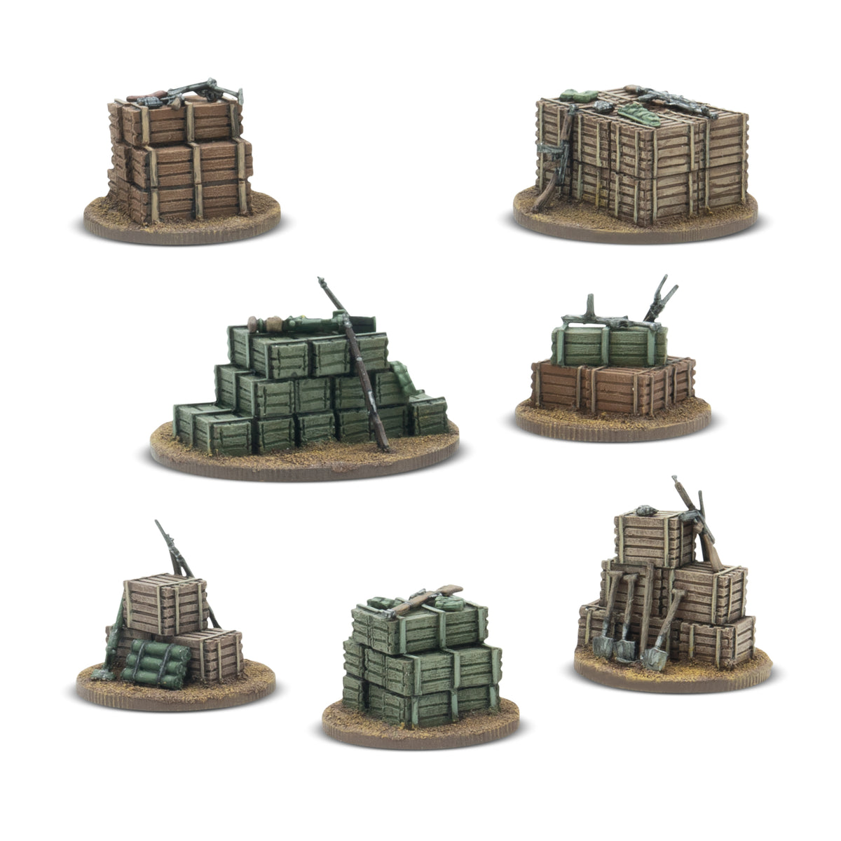 Bolt Action Objective Marker Set - Great Britain