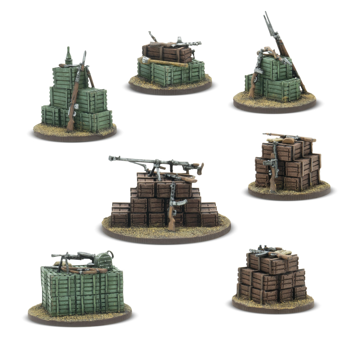 Bolt Action Objective Marker Set - Soviet Union