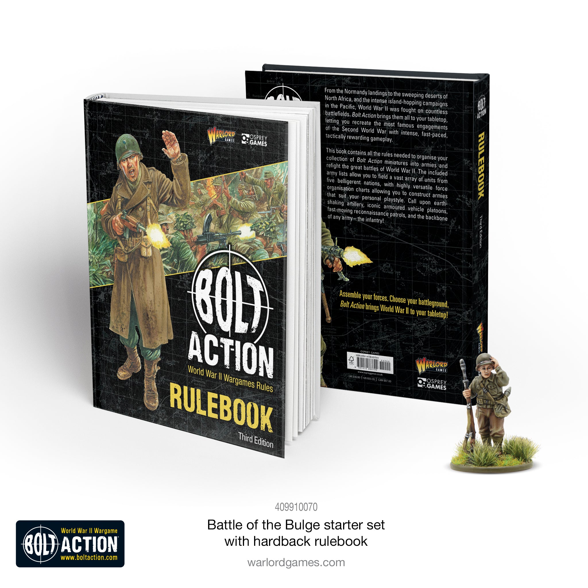 Bolt Action - Battle of the Bulge Starter Set with Hardback Rulebook