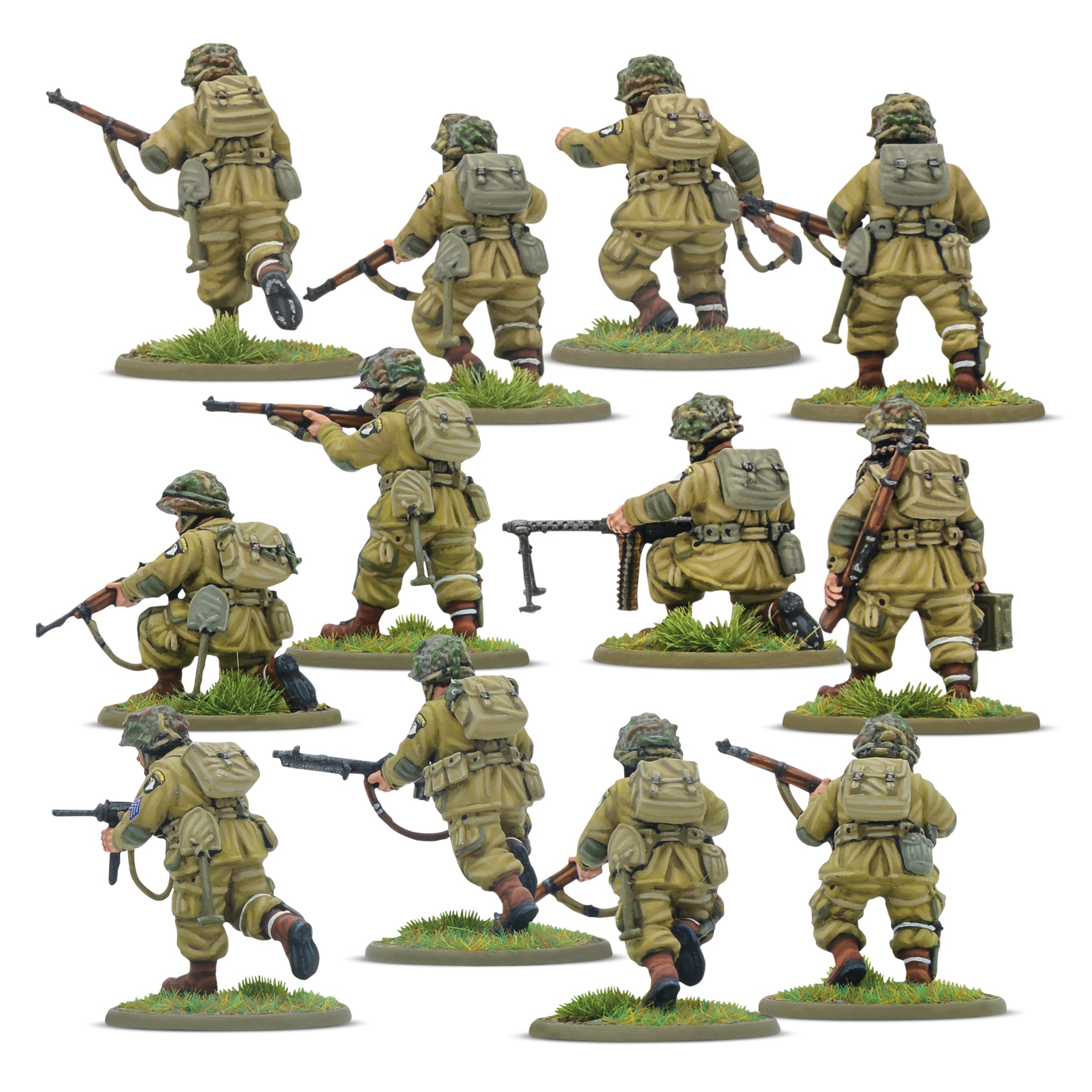 Currahee! US Airborne (D-Day) Starter Army with Armies of the United States