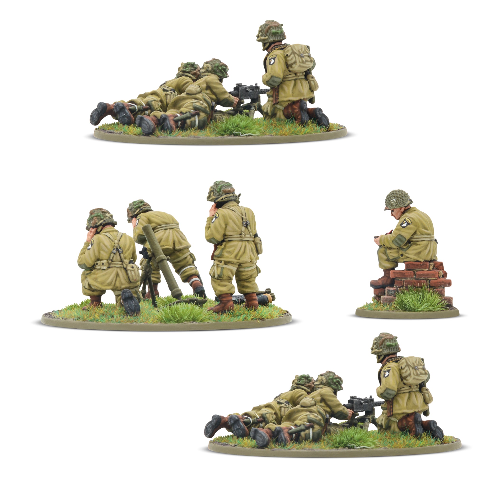 Currahee! US Airborne (D-Day) Starter Army with Armies of the United States