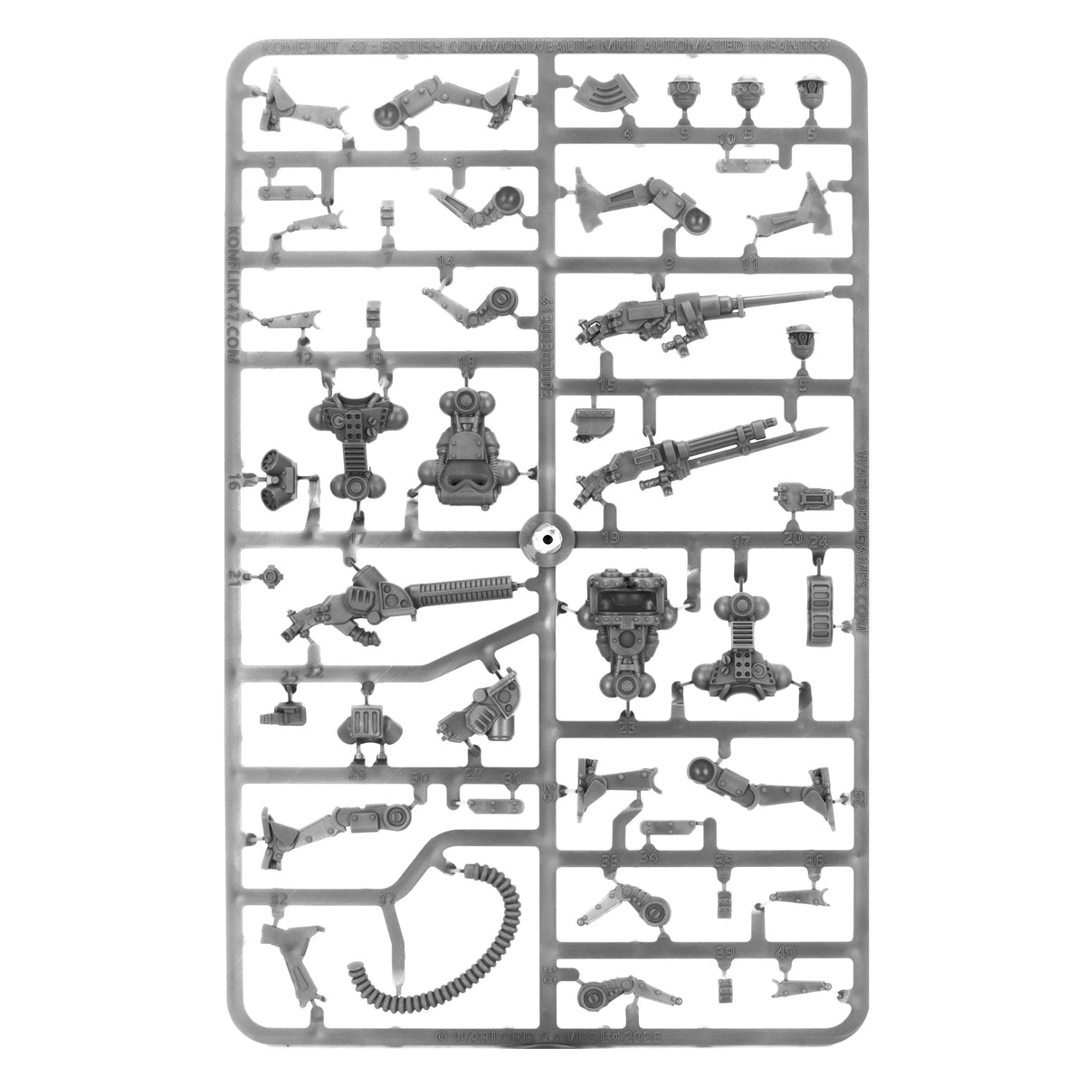 Mk II Heavy Automated Infantry plastic frame