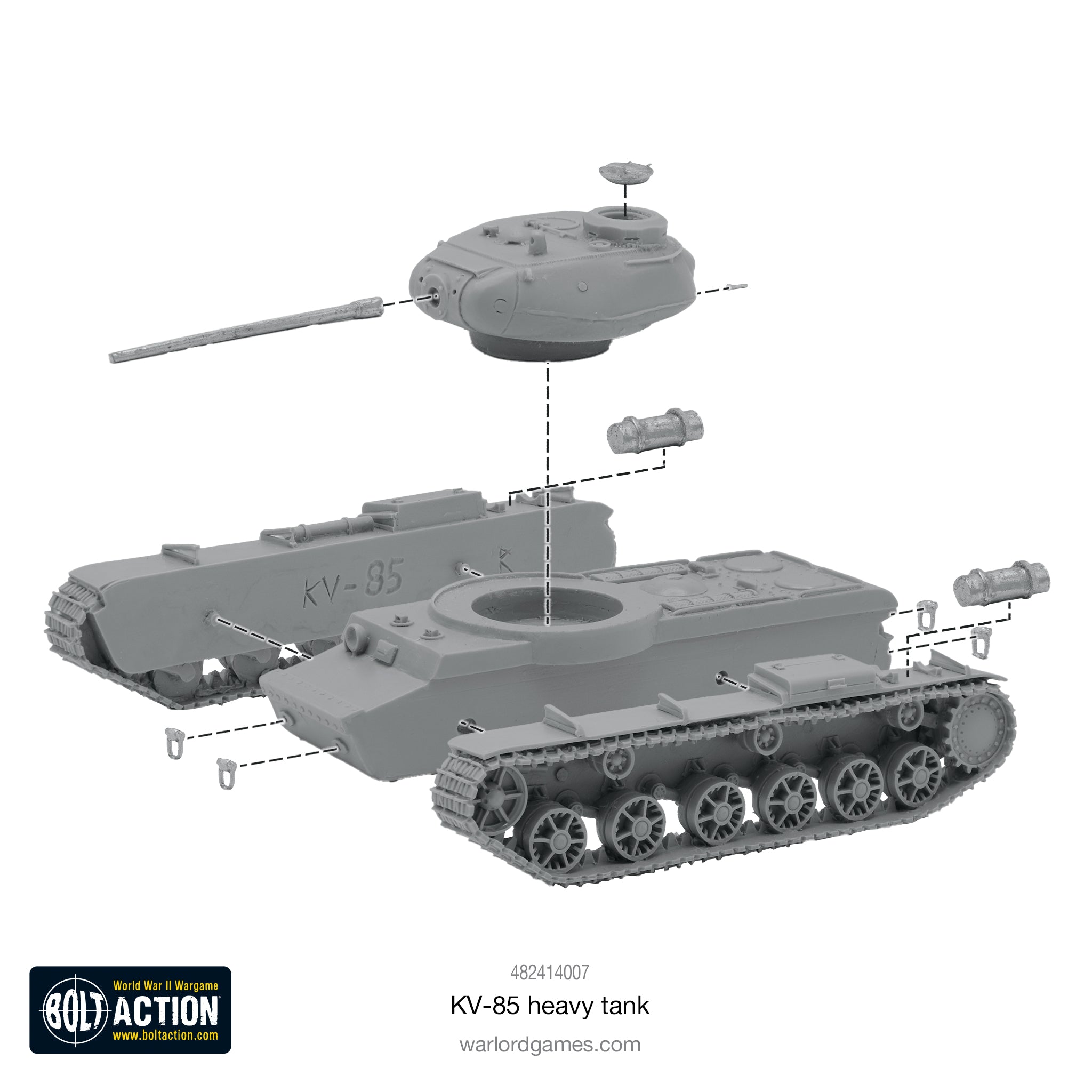 KV-85 heavy tank