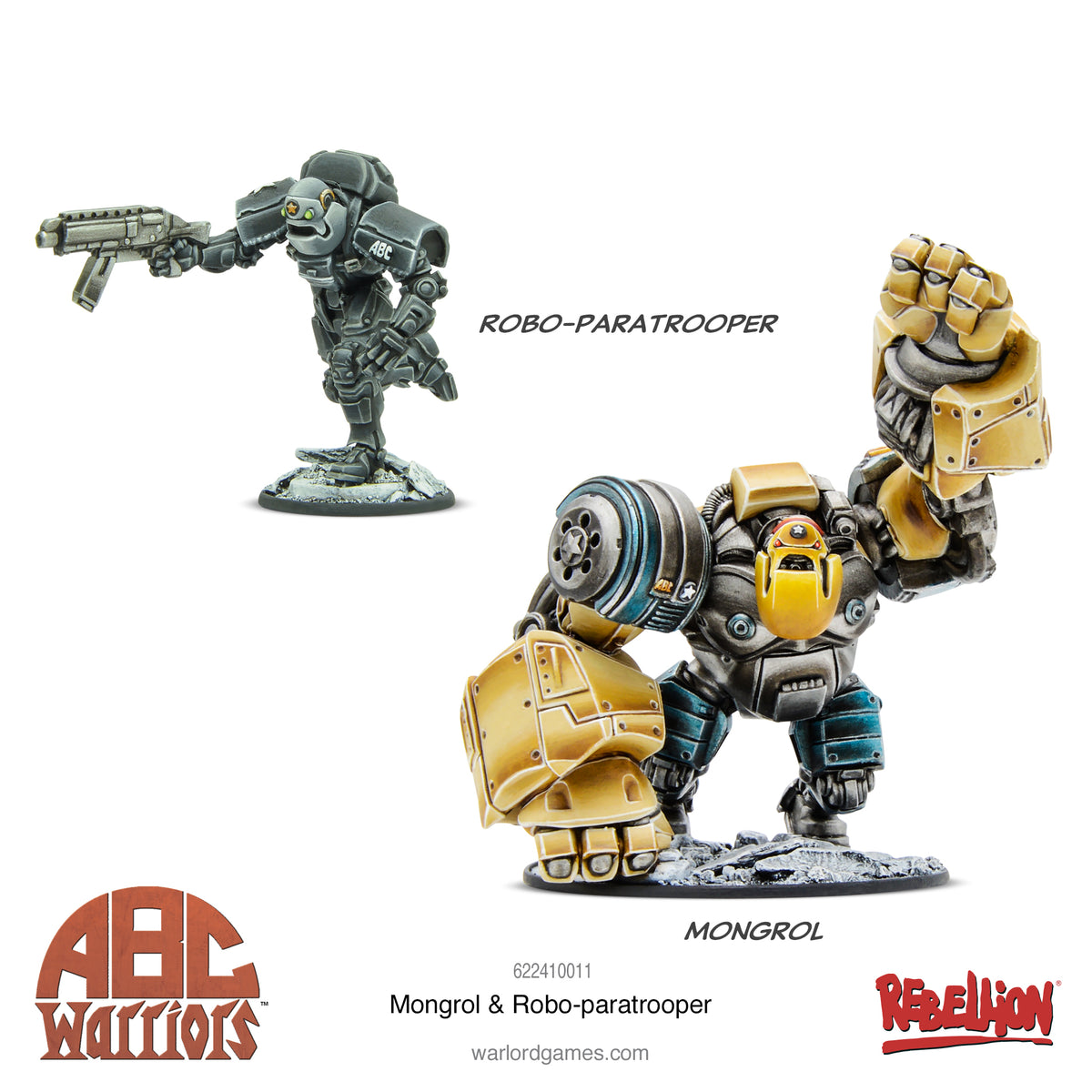 ABC Warriors: Mongrol & Robo-paratrooper