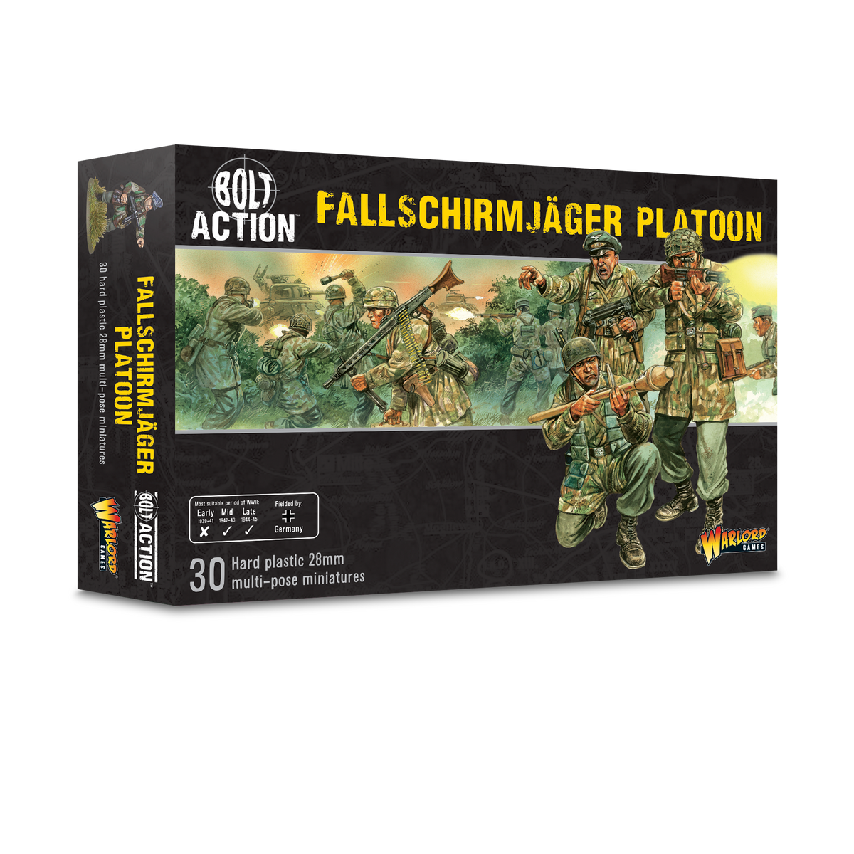 Fallschirmjager platoon (plastic box)