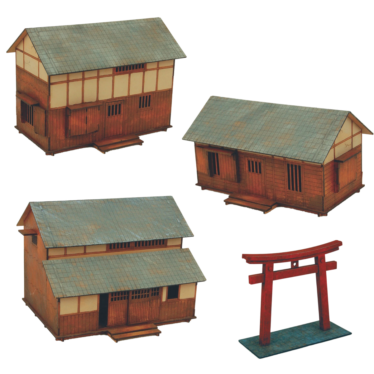 Feudal Japan Village Terrain Bundle