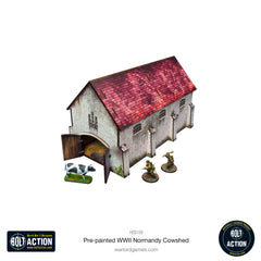 Bolt Action: Pre-painted WWII Normandy Cowshed