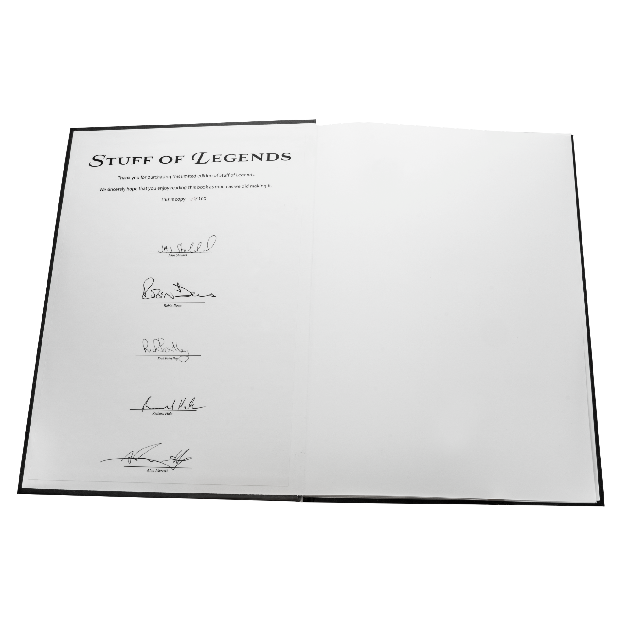 Stuff of Legends (Signed Copy)