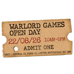Warlord Games Open Day E-Ticket 2026