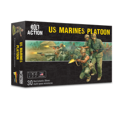 US Marines Platoon plastic box set