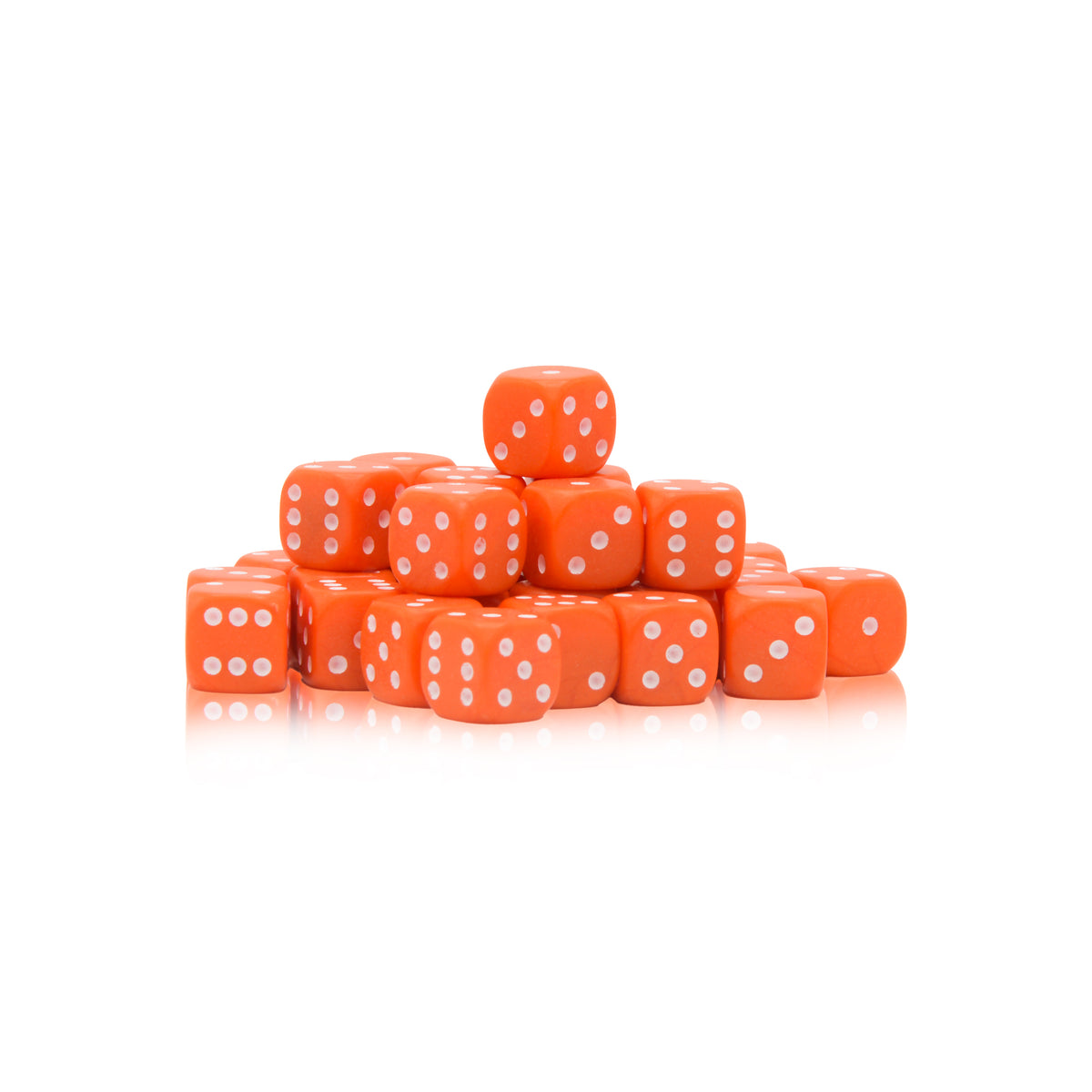 D6 Dice Pack | 10mm (Orange)