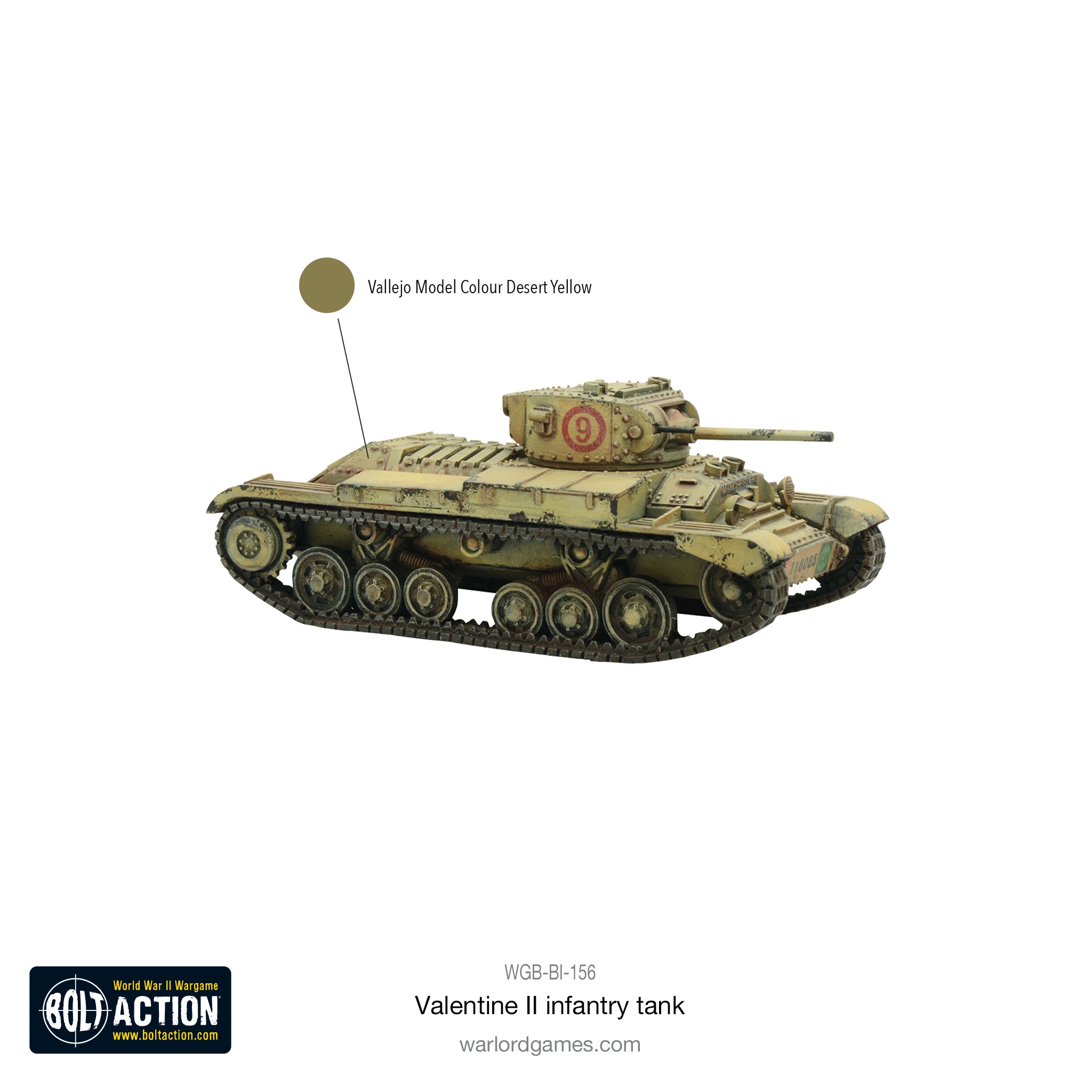 Valentine II infantry tank